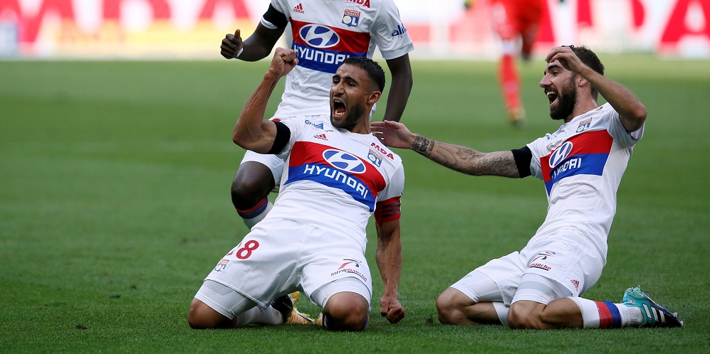 Nabil Fékir, attaquant de l'OL