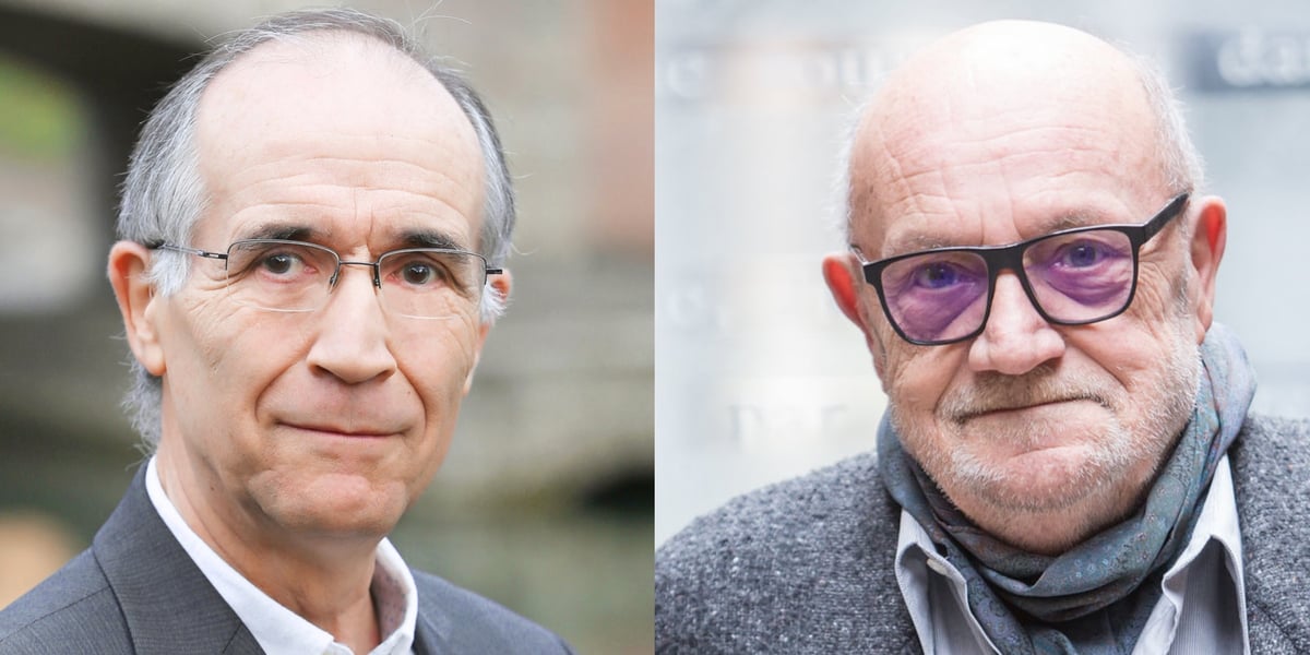 Claude Crampes et Michel Moraux.