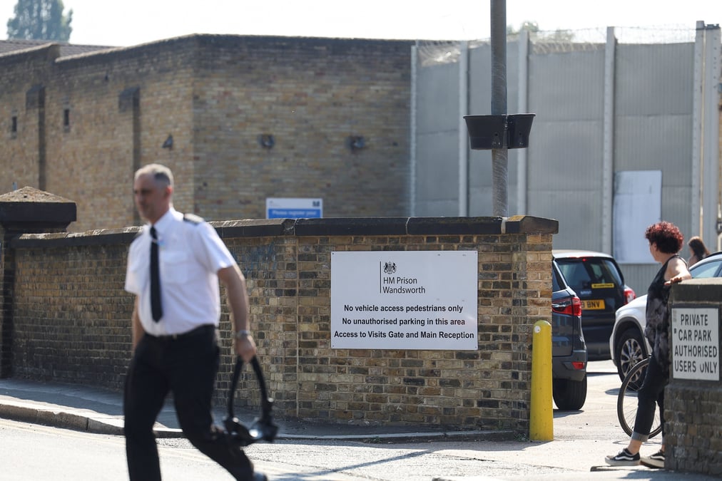 Le centre penitentier de wandsworth, au sud-ouest de londres