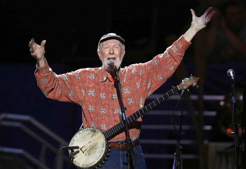 Le chanteur Pete Seeger, pionnier du folk américain, est mort