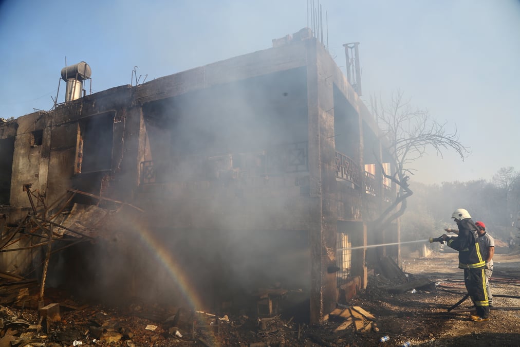 La turquie en proie a des incendies, trois morts