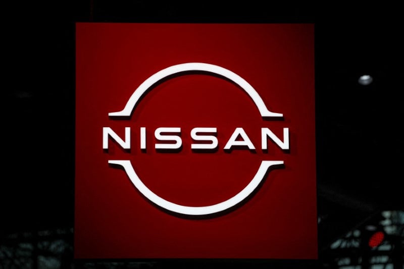 Photo d'archives du logo de nissan