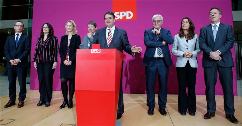 Le SPD dévoile ses six ministres en Allemagne