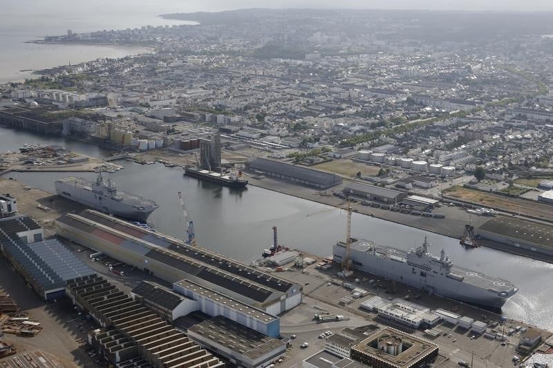 Accord avec l'egypte pour un rachat des deux navires mistral pour environ 950 millions d'euros
