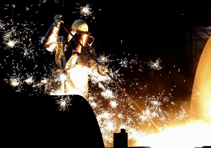 Les commandes a l'industrie en allemagne baissent en novembre