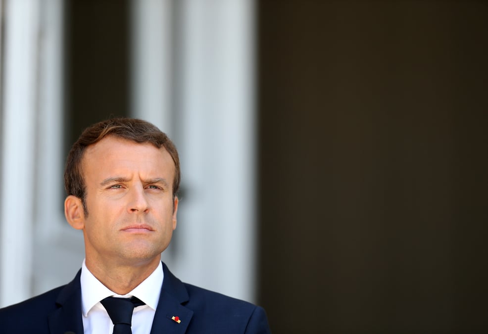 Coree du nord: macron condamne le tir de missile "irresponsable"