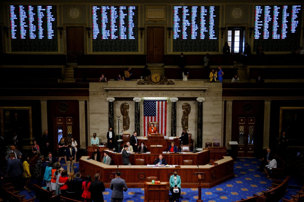 Etats-unis: la chambre des representants approuve une loi visant a proteger le mariage homosexuel