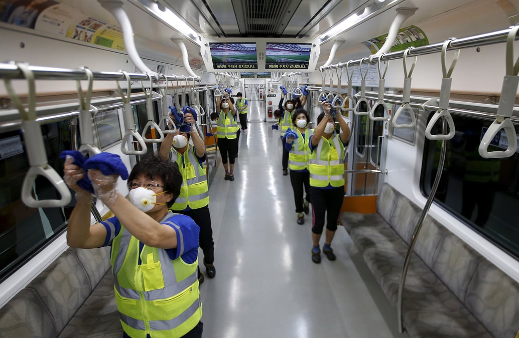 Le bilan de l'epidemie de mers s'alourdit en coree du sud