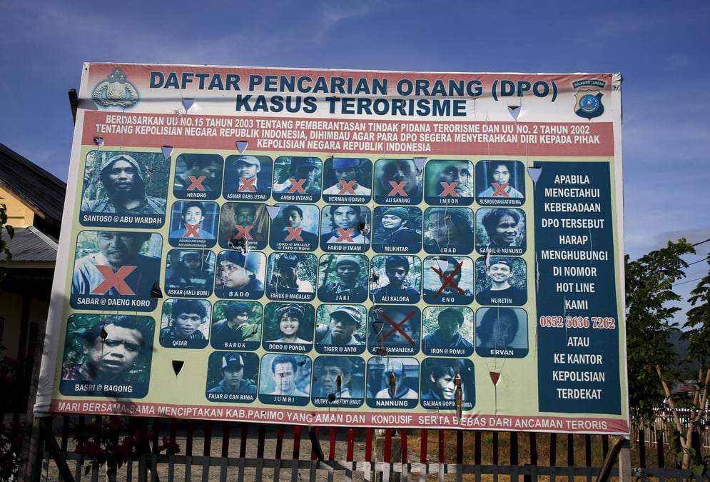 L'indonesie prete a se lancer dans la traque de l’ennemi n°1 du pays