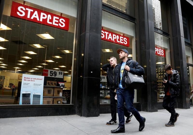 Staples, a suivre a wall street