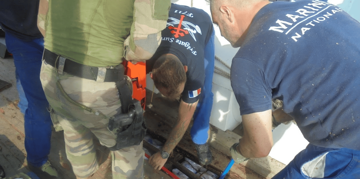 Marine nationale saisie drogue