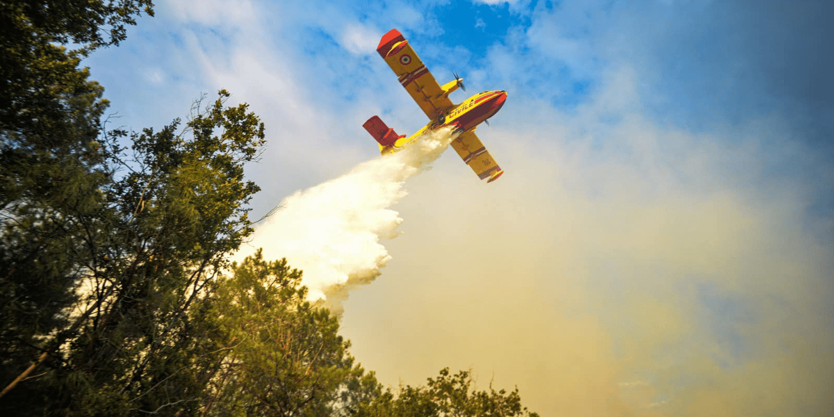 Incendie de Saumos, septembre 2022