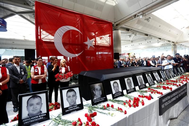 Le cerveau presume de l'attentat de l'aeroport d'istanbul tue en georgie