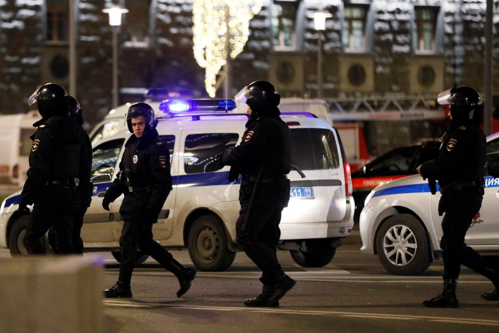 Une explosion entendue dans le centre de moscou apres une fusillade