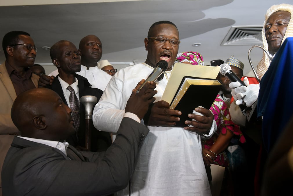 Victoire contestee du chef de l'opposition en sierra leone