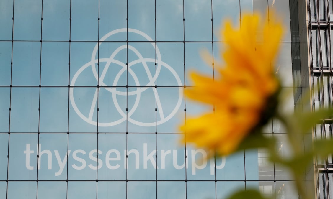 Thyssenkrupp revoit a la baisse son objectif de resultat annuel