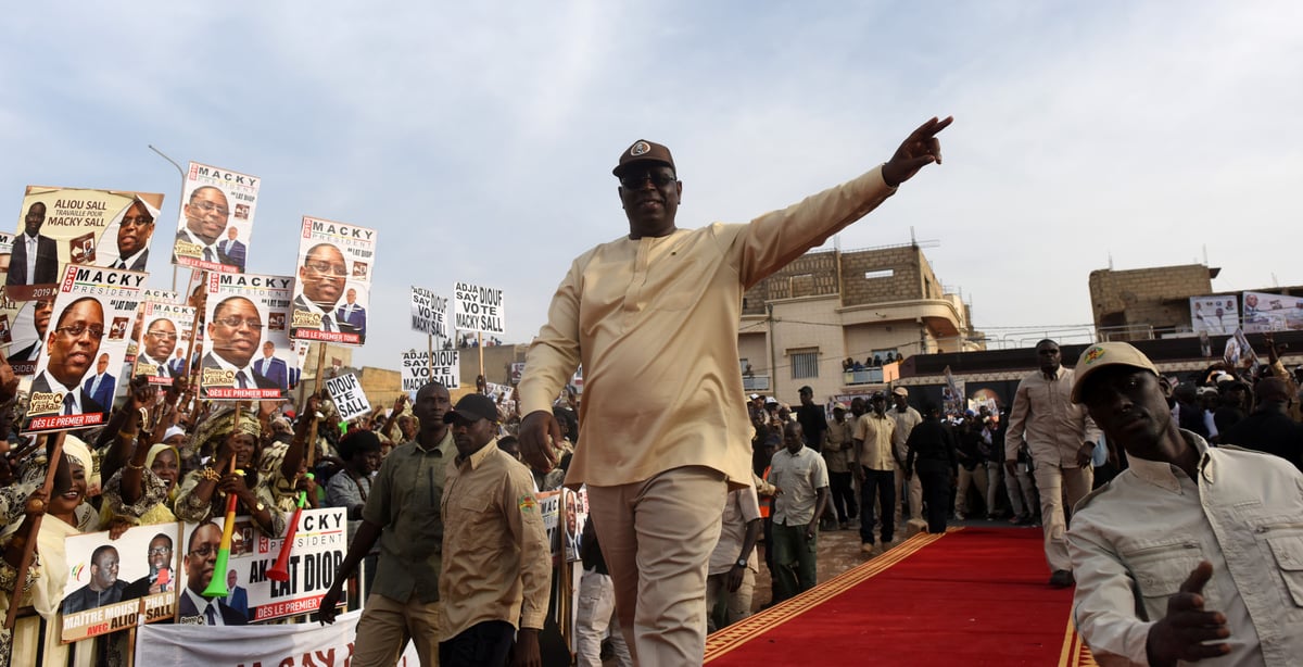 Macky Sall Sénégal présidentielle candidat