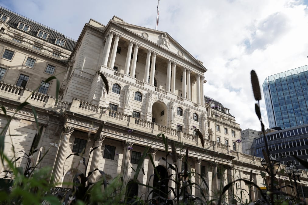 Conference de presse de la banque d'angleterre a londres