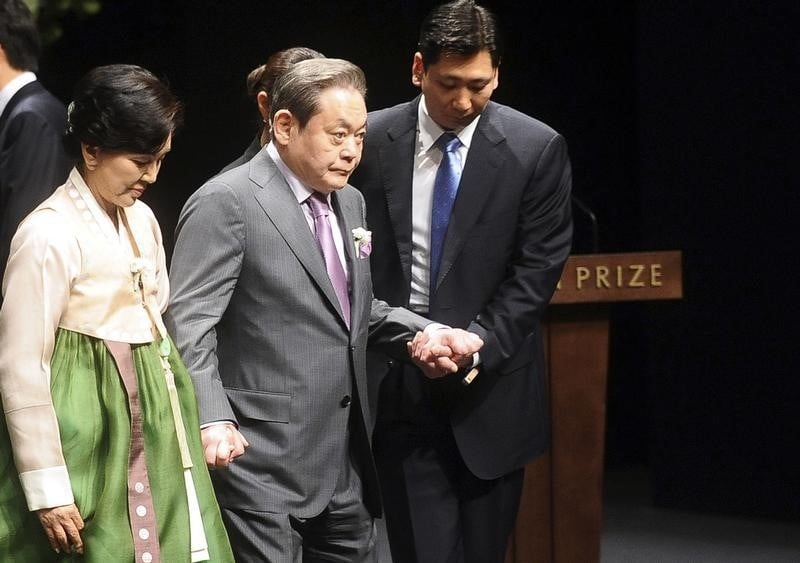 Le projet de succession à la tête de Samsung se complique