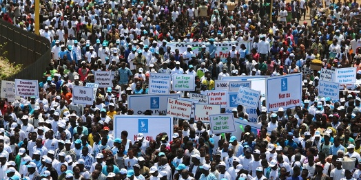 manifestations Lomé Togo 20 septembre