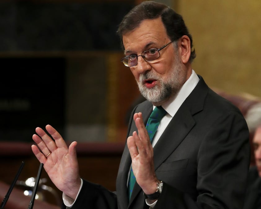 Debut des debats sur la motion de defiance contre mariano rajoy