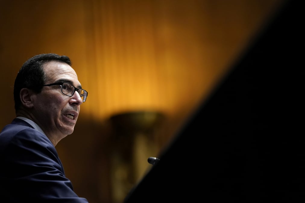 Usa: mnuchin dit toujours travailler a un accord sur un plan de relance