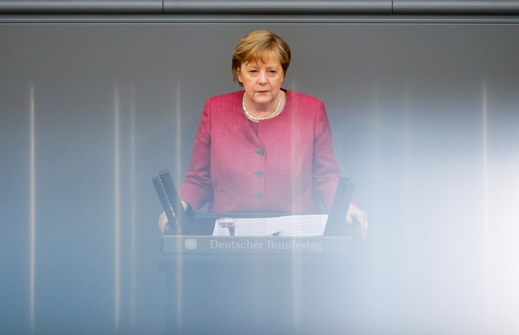 Coronavirus: angela merkel recoit une premiere dose du vaccin d'astrazeneca