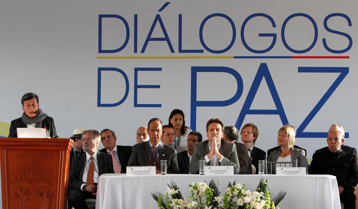 La colombie et l'eln entament des negociations de paix