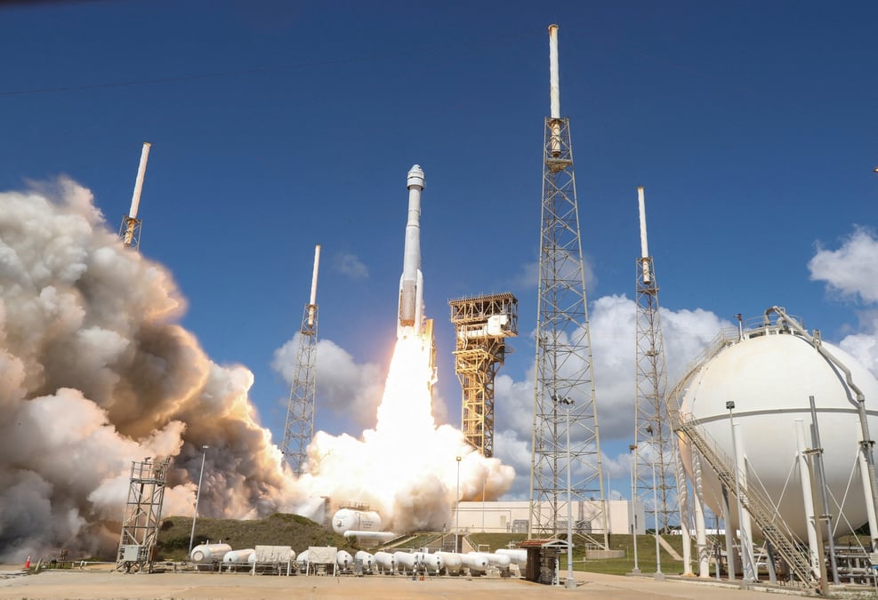 Le groupe de Seattle (Etat du Washington) ambitionnait aussi de se repositionner face à son concurrent SpaceX avec son nouveau vaisseau Starliner.