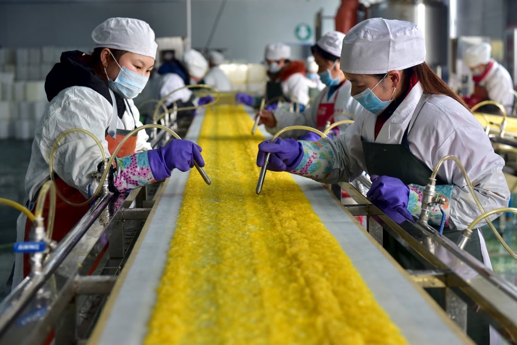Pib chinois en hausse de 6,8% au 4e trimestre