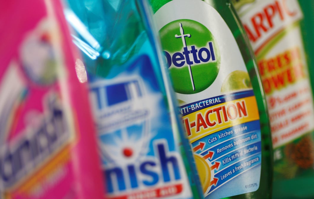 Ventes record pour reckitt benckiser au t1 grace au desinfectant