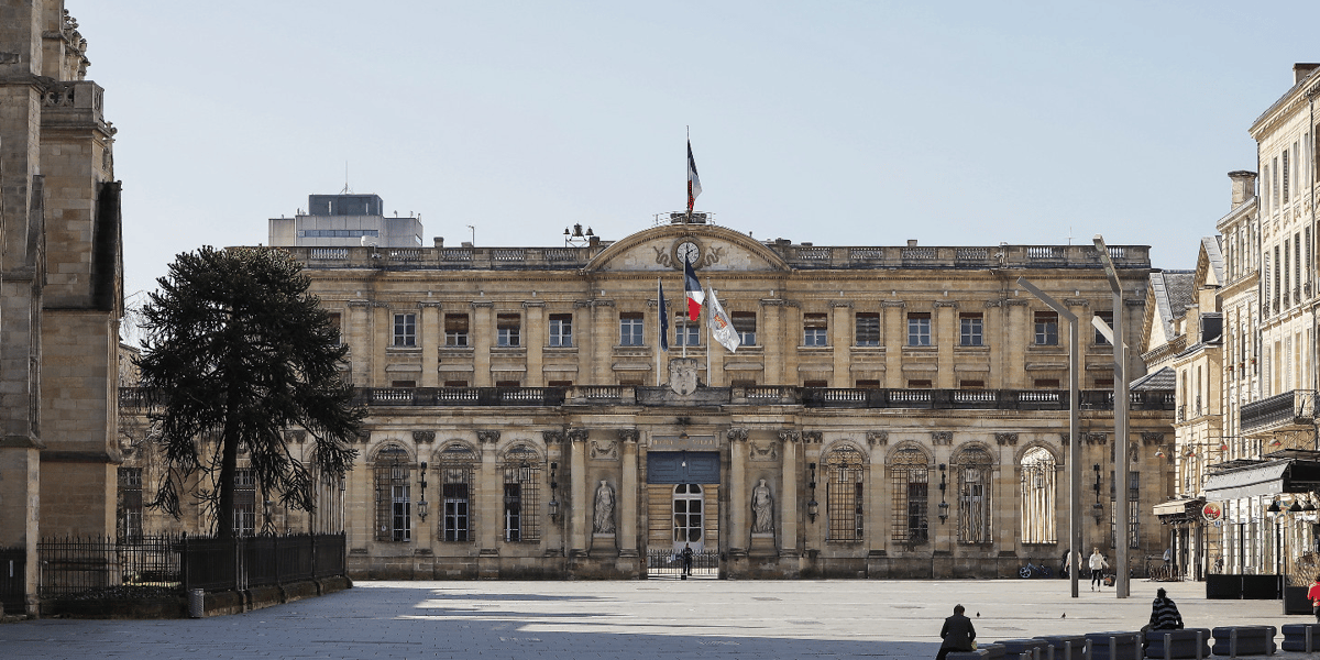 Confinement mairie de Bordeaux