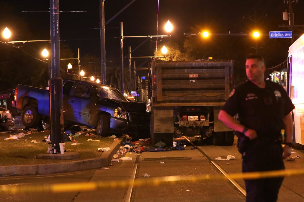 Un conducteur ivre blesse 28 personnes a la nouvelle-orleans