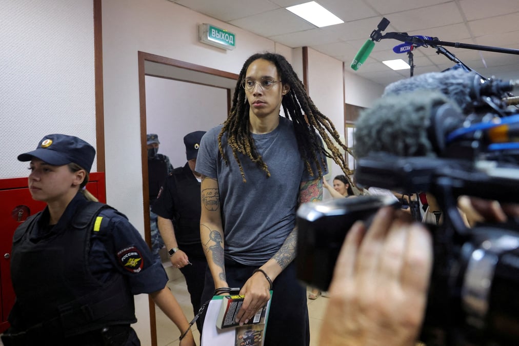 La basketteuse americaine brittney griner