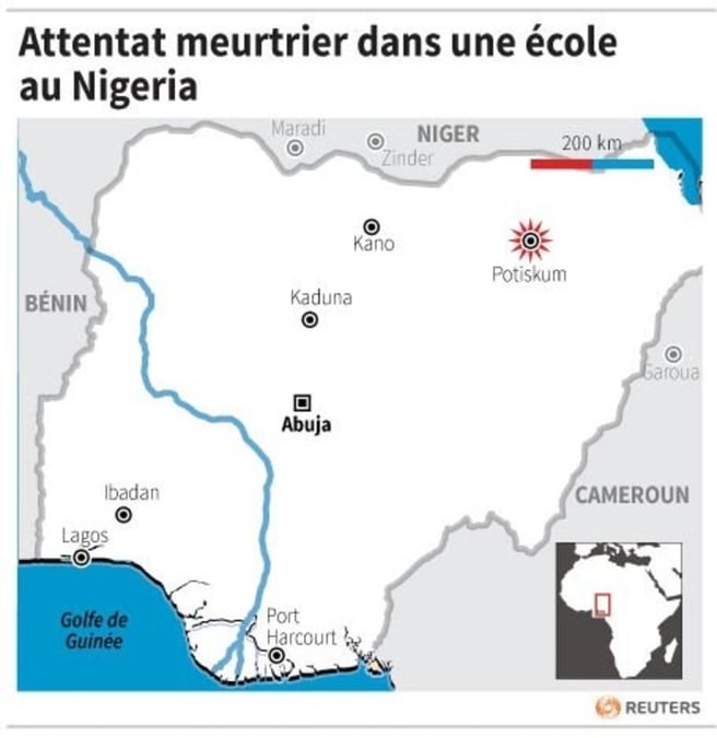 Attentat meurtrier dans une école au Nigeria