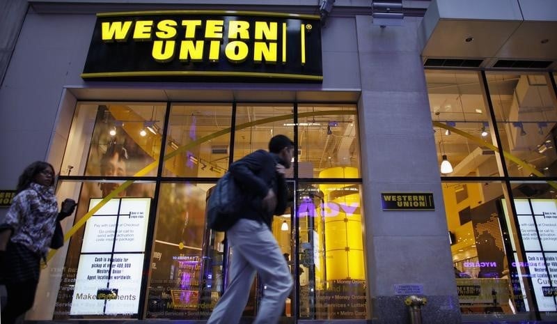 Western union, a suivre a wall street