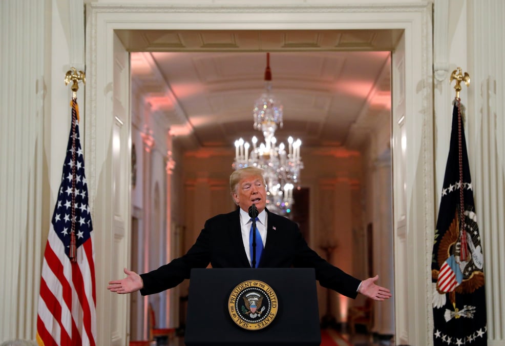 Midterms: trump salue un "jour incroyable"
