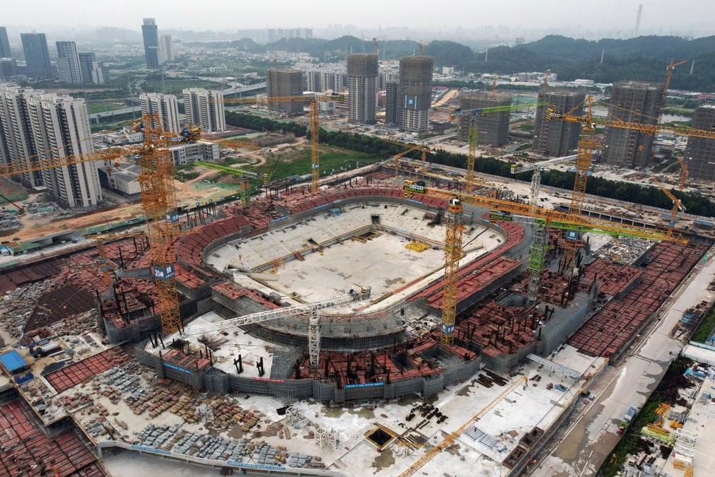 Le gouvernement chinois rachete le stade de football d'evergrande, dit une source