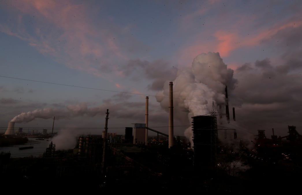 Usine siderurgique thyssenkrupp a duisbourg