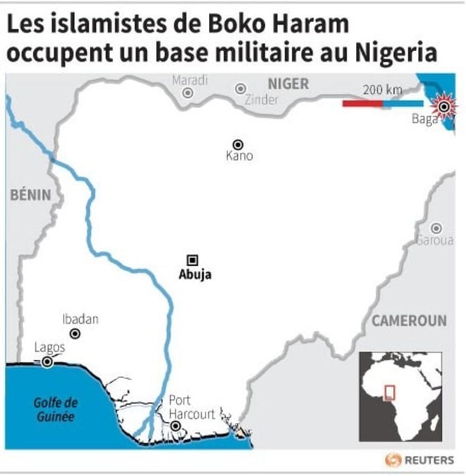 Boko haram s'empare d'une base militaire au nigeria