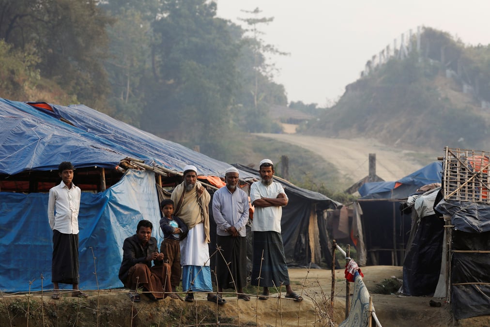 Reunion birmanie: bangladesh sur le retour des refugies rohingyas