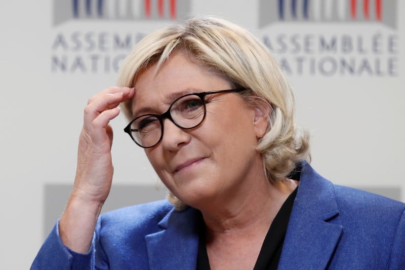 Marine le pen cible d'un controle fiscal, selon le jdd