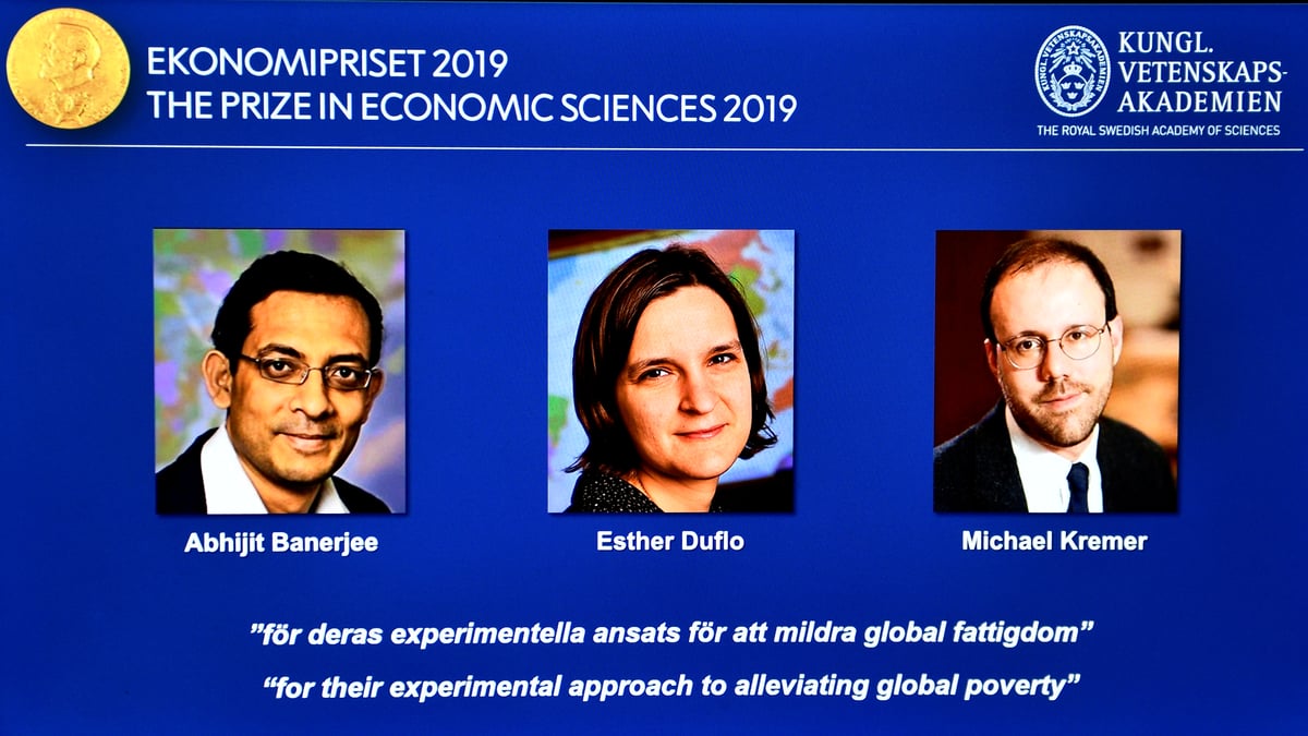 Le nobel d'economie attribue a un trio franco-indo-americain