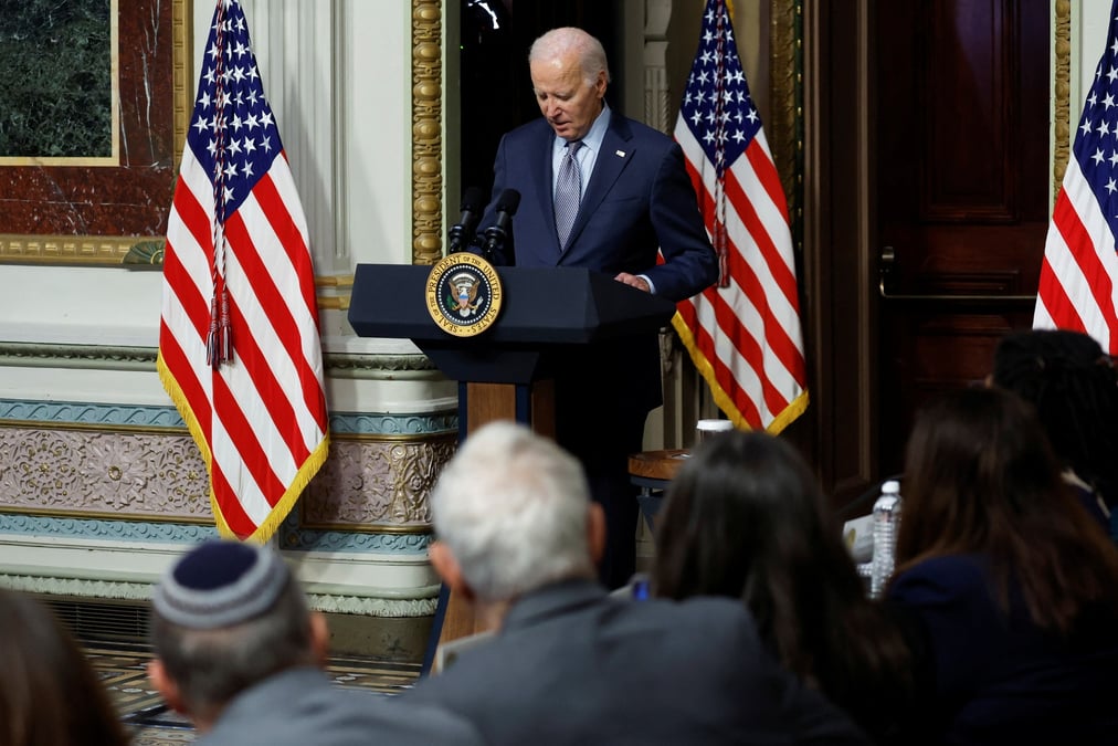 Le president americain joe biden