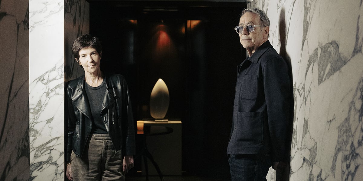 Christine Angot et Alain Chamfort