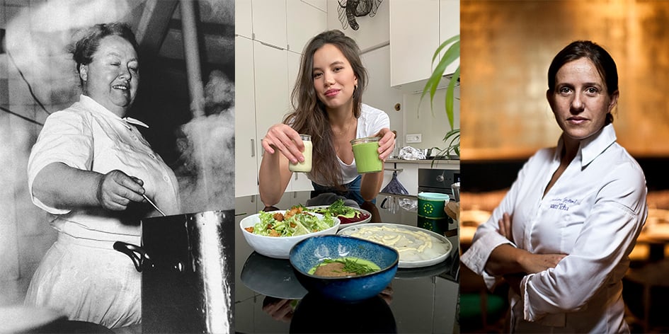 La mère Brazier, Alice Tuyet et Adeline Grattard.