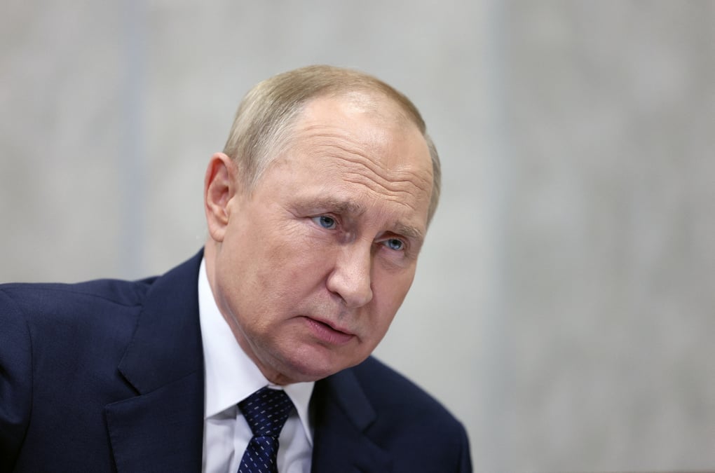 Photo du president russe vladimir poutine