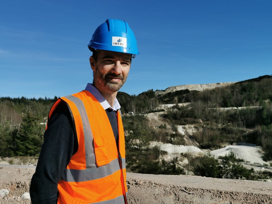 Alan Parte est directeur des deux projets d'extraction de lithium d'Imerys en Europe, dans l'Allier (ici en photo) et en Cornouailles (Royaume-Uni).