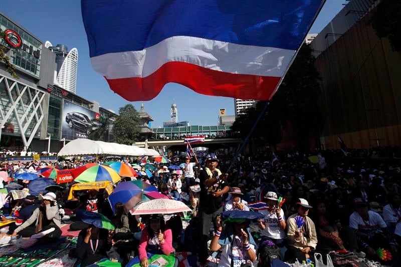 Les opposants thaïlandais ont commencé à paralyser Bangkok
