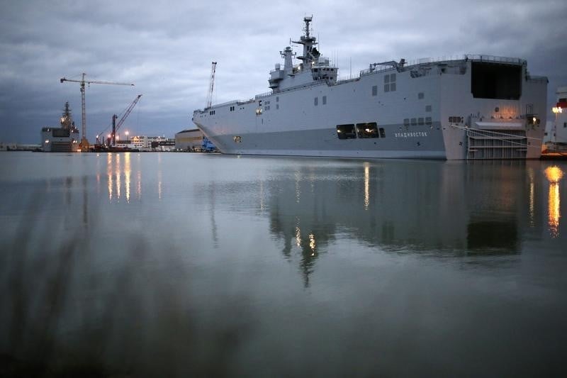 Paris et moscou proches d'une annulation du contrat mistral